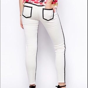 Sass & Bide White Deer Hope Cropped Jeans